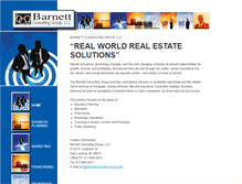 Tablet Screenshot of barnettconsultinggroup.com